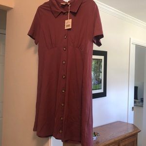 Good Luck Gem stretch dress